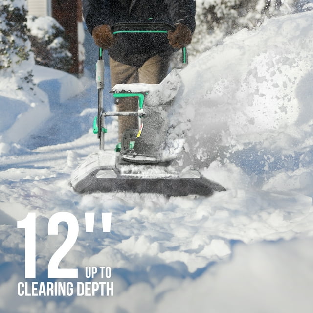 Lithelli Cordless Brushless Snow Blower 20 Inch 4.0 Ah Batteries Charger 40V