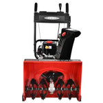 Powersmart 24 in. 2-Stage Electric Start GAS Snow Blower with Heated Handles and LED Light