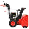 Powersmart 24 in. 2-Stage Electric Start GAS Snow Blower with Heated Handles and LED Light